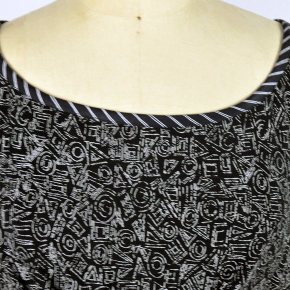 Vintage Koos Van Den Akker Stretch Tiewaist Top - Picture 7 of 7